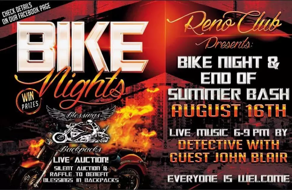 Bike Night At The Reno Tonight